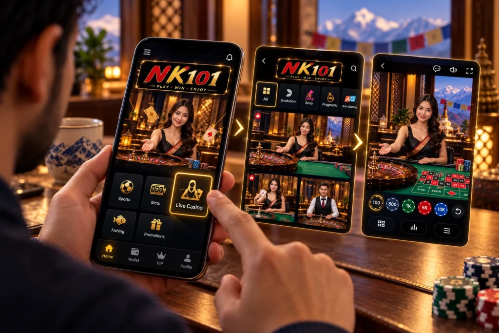 NK101 Live Casino NP