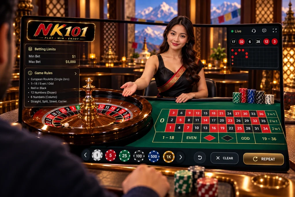 Live casino NK 101 