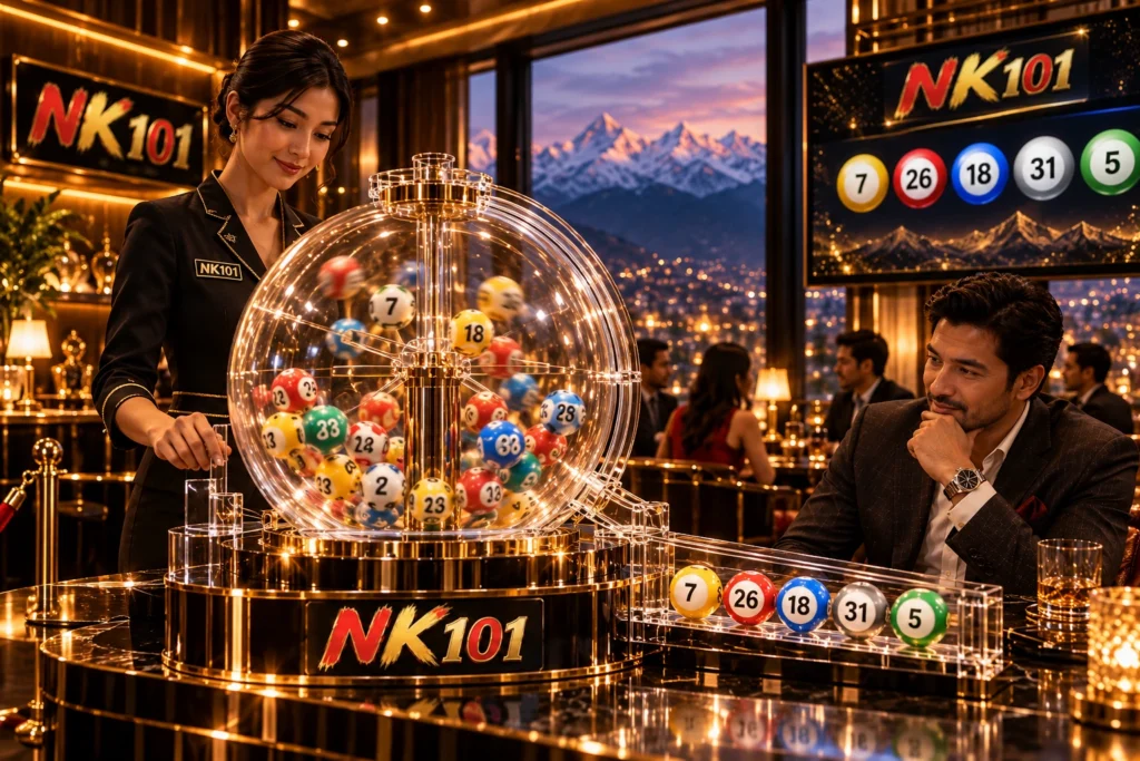 Spin lottery in NK101 Nepal