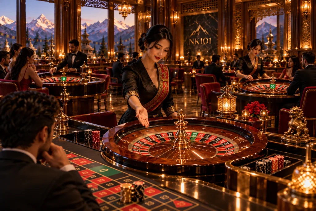 Play Roullete in casino NK101